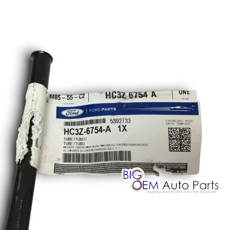 Tubo indicador de aceite de motor Ford Super Duty 17-22 6,2 L OEM HC3Z-6754-A Foto 4 de 4