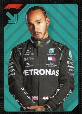 2020 Topps Formula 1 Sticker Lewis Hamilton #10 Mercedes
