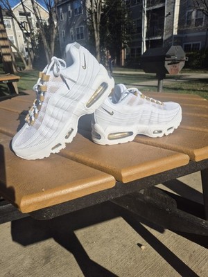 Nike Air Max 95 OG Big Bubble White Team Gold ll4130 102 Women's 7.5 5.5y New