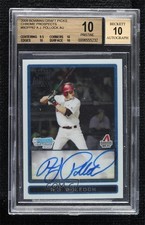 2009 Bowman Draft Prospects Chrome AJ Pollock #BDPP82 BGS 10 PRISTINE Auto e8i