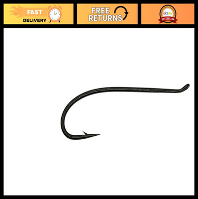 High-Quality Fly Tying Hooks U-Series U503 for Fishing, 50 Pack, Sharp & Durable