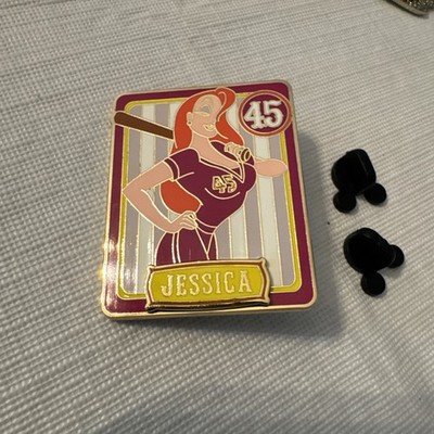 Disney Pin #97072 DSF DSSH Jessica Rabbit - Baseball Player LE 300