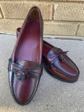 Vintage G.H. Bass Men Weejun Slip On Loafers Shoe Moc Tassel Penny 9 Rare Lennox
