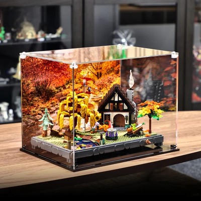 EINZIGARTIGE VITRINE Vitrine für LEGO 11372 Herbst Landhaus Garten