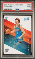 Josh Giddey Panini Fathers Day RC PSA 9 (#RC6) 2022