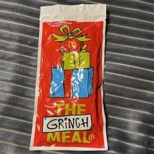 McDonald's The Grinch Socks 2025 Promo New Sealed Holiday Collectible