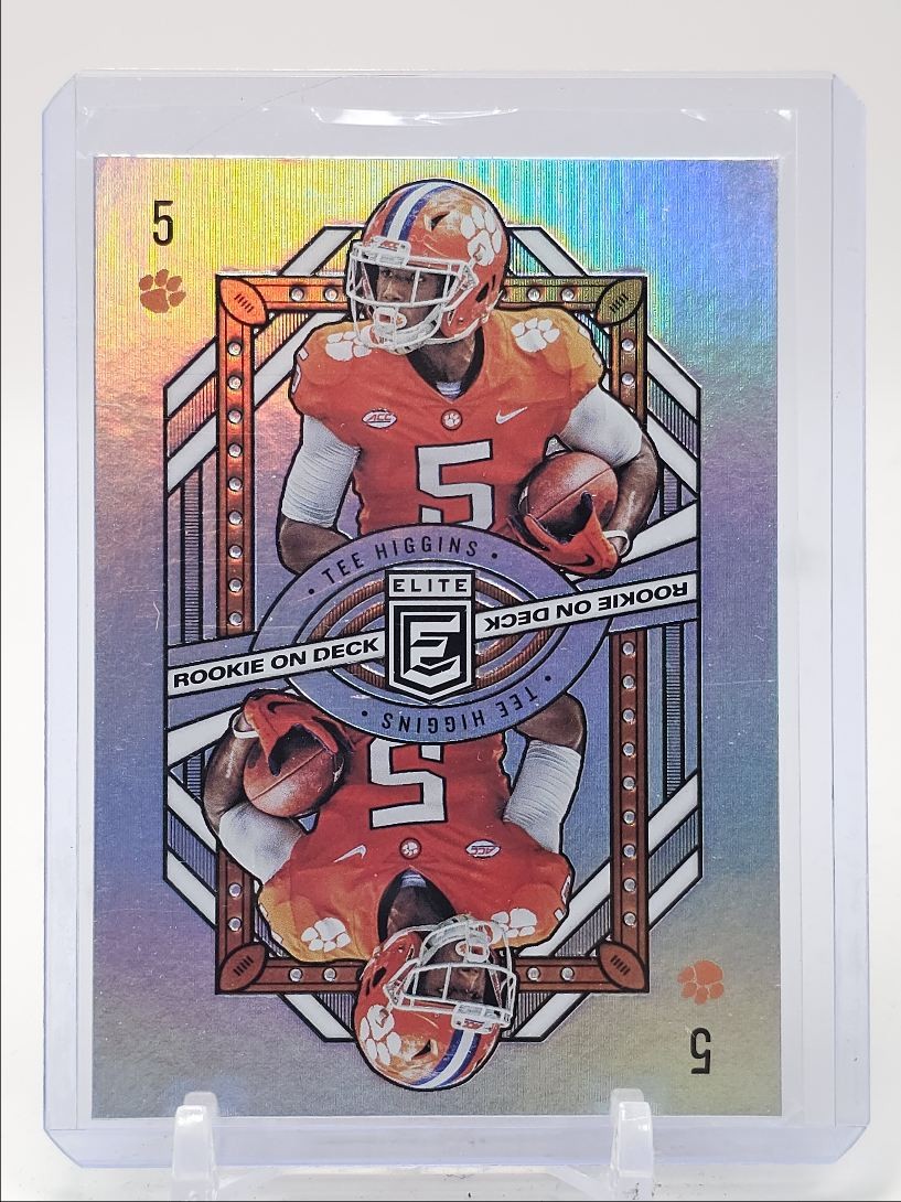 Tee Higgins Panini Donruss Elite Rookie on Deck #8 Base