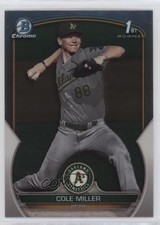2023 Bowman Draft Chrome Cole Miller #BDC-51 uk2