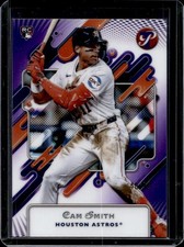 2025 Topps Pristine Cam Smith RC Purple Refractor Rookie #/99 Astros