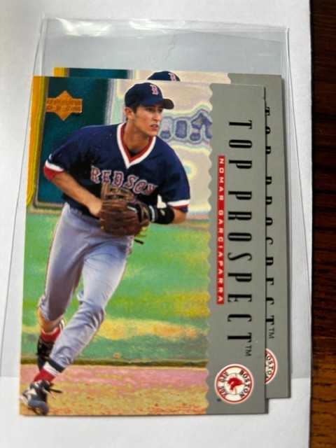Nomar Garciaparra #10 Baseball Cards 1995 Upper Deck trading card — raw and PSA graded price guide