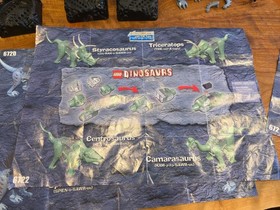 LEGO Dino Dinosaurs Lot - 4 Sets - 6719 6720 6721 6722 - Incomplete w Manuals