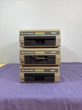 Commadore 64 1541 Disk Drive Lot Of 3 Untested Units Being Offered As Is