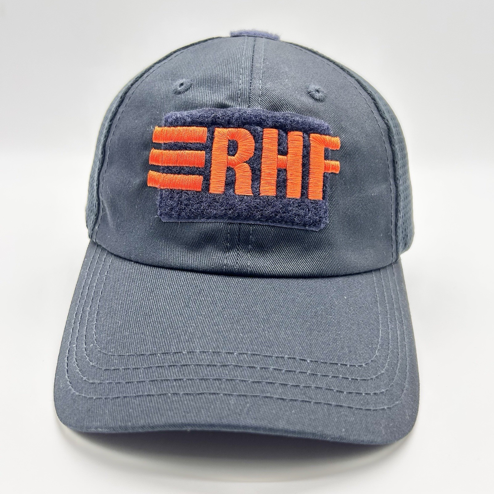ERHF Performance Hat Cap Strapback Black Mesh Tac… - image 2