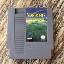 StarTropics (Nintendo Entertainment System NES 1990 ) -Cartridge Only Not Tested