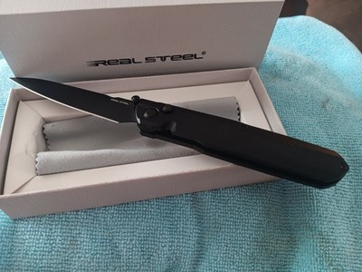Real Steel G5 Metamorph Folding Knife 3.5'' 14C28N Sandvik Steel Blade G10 Handle