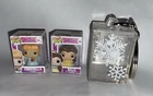 Funko Bitty Pop! Disney Princess Exclusive  Cinderella &  Belle  + Keychain