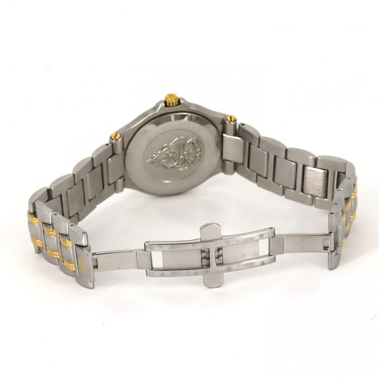 Gucci 9040M SSxGP Quartz Watch Gold Plated Stainless Steel Used From Japan thumbnail 5