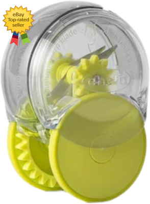 #ad #ad Garlic Chopper Handheld Garlic Mincer Rolling Action Easy Clean Compact Safe Use $19.35