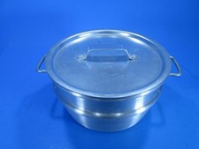 Vintage CALPHALON COMMERCIAL ALUMINUM 3 Qt Steam Insert w/ Lid 103N - 8" ~USA~