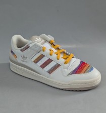 adidas Forum Low CL Shoes Mens 10.5 JQ2651 Cloud White Better Scarlet