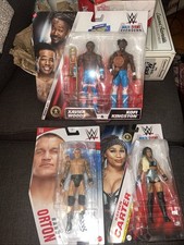Kofi Kingston & Xavier Woods (New Day) - WWE Main Event + K Carter & R Orton fig
