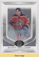 2020-21 SP Signature Edition Legends Silver Script Scott Mellanby #4 READ kr0