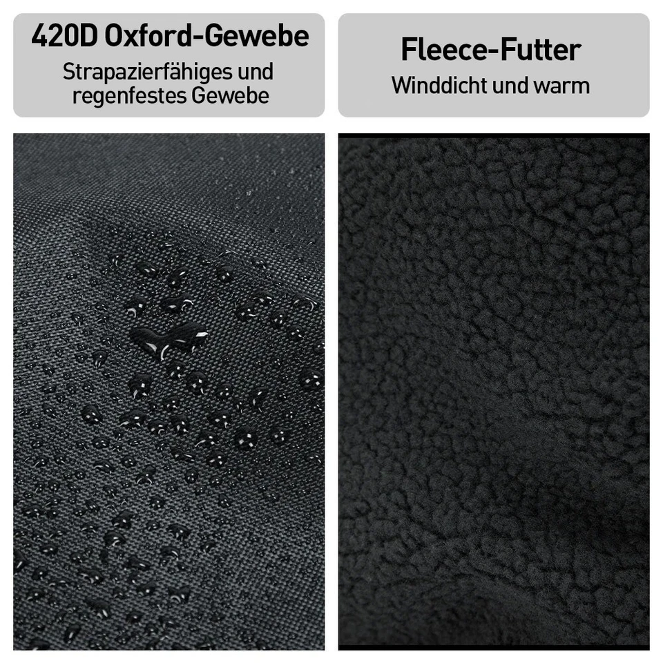 Roller Motorrad Beinabdeckung Winddichte Decke Beinschutz Warm Kniedecke Schürze - Bild 3 von 4