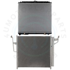 Radiator & AC Condenser Cooling Kit For 2008-12 Nissan Pathfinder 5.6L V8