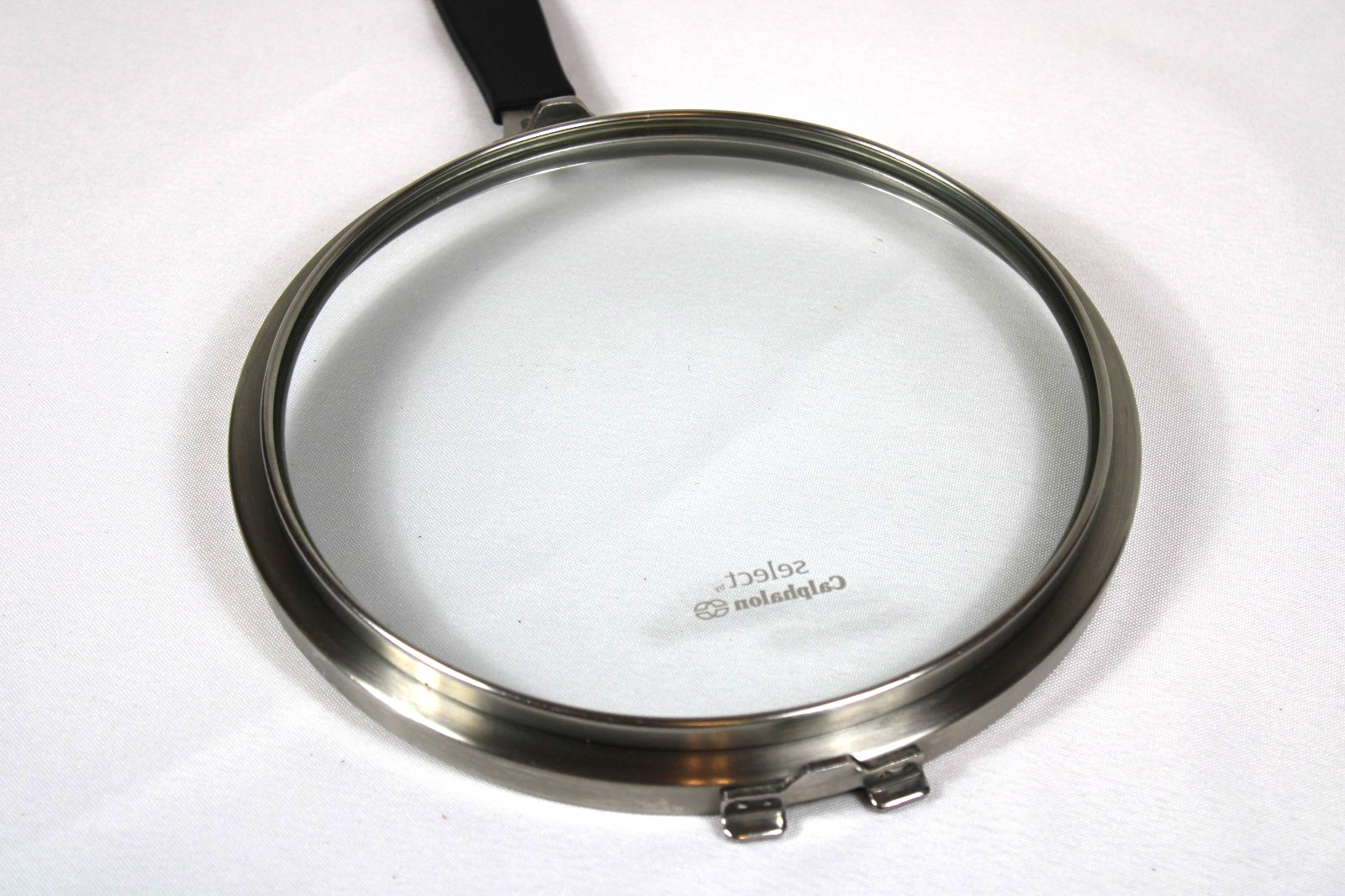 Calphalon Select Space Saving Flat Glass Lid Replacement For 8" Pan Pot