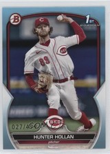 2023 Bowman Draft Sky Blue 27/499 Hunter Hollan #BD-59 0o3x