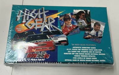 1994 WHEELS HIGH GEAR NASCAR RACING FACTORY SEALED HOBBY BOX