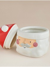 Red & White Santa Sweetie Jar For Christmas FamilyGatherings XMAS Gift BRAND NEW