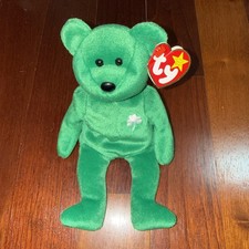 RARE 1997 Erin the St. Patrick's Day Bear Ty Beanie Baby W/Tags
