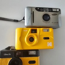 Film Camera Lot Samsung Kodak Ultra F9 AF-SLIM Q M35