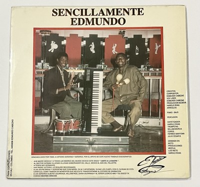 Edmundo Cabezas - Sencillamente Edmundo- Al Son Del Palustre - Salsa Colombia