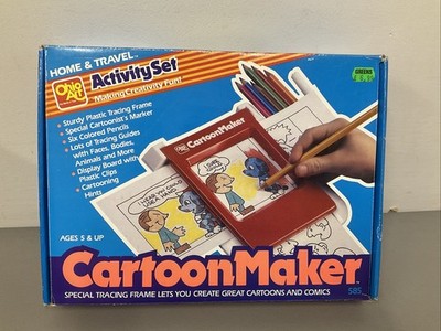 Ohio Art Activity Set Cartoon Maker