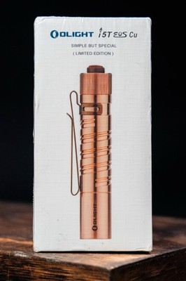 Olight i5T EOS Cu Raw Copper Limited Edition AA Flashlight Sealed