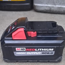 Milwaukee M18 RedLithium High Output XC6.0 18V 6.0Ah Li-Ion Battery 48-11-1865