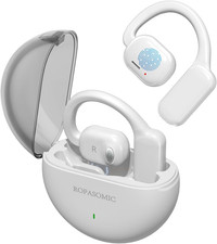 Open Ear Headphones Wireless Earbuds with Earhooks, 40Hrs Playtime Bluetooth 5.3