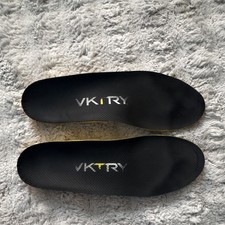 Size 10 VKTRY Black Shoe Insoles for Athletic Shoes Comfort Support Performance