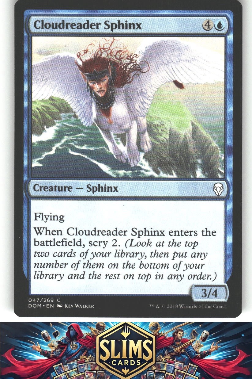 Cloudreader Sphinx - Dominaria - MTG - Common - #47 - NM