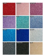 Ritrama Glitter Sign Vinyl A4 or Metre Self Adhesive Craft Cameo