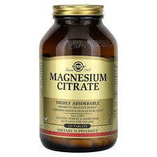 Magnesium Citrate, 120 Tablets