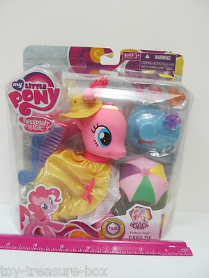My Little Pony Fashion Style PINKIE PIE w/ 2 Hats an Unbrella Hat