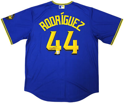 MARINERS JULIO RODRIGUEZ AUTOGRAPHED NIKE CITY CONNECT