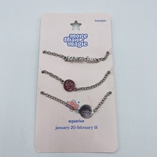 Girls' Zodiac Bracelet Set - Aquarius - More Than Magic