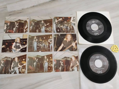 SPIKE! lot-1980 45record Leah-1982 45record LadyAnn-1984 original photos of band