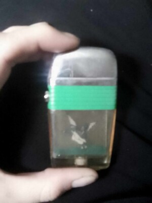 Vintage Working Scripto VU Lighter Pheasant Bird Hunting  5643/29