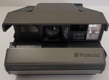 Vintage Polaroid Spectra System Instant Film Camera Quintic Lens Gray UNTESTED