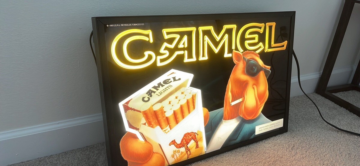 Joe Camel Neon Open Sign | eBay